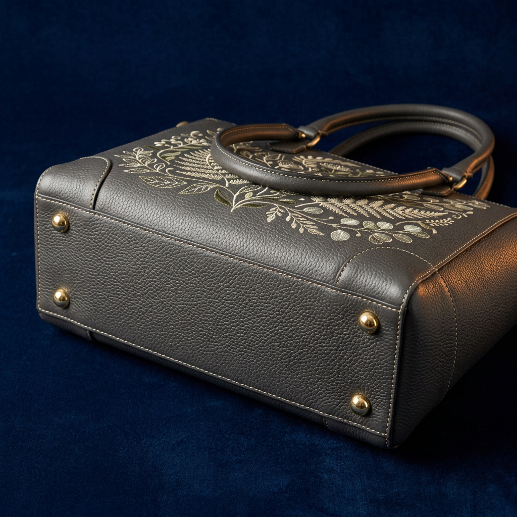 Bottom detail navy background