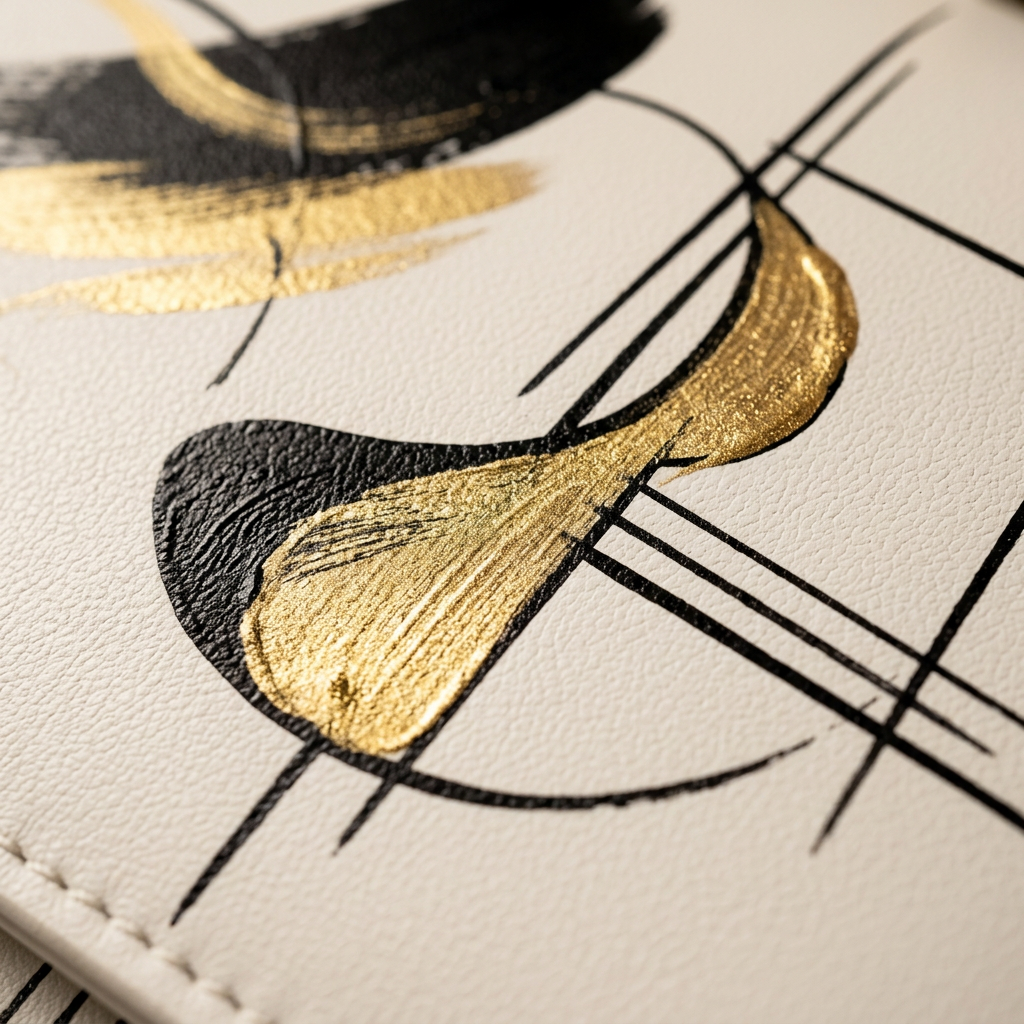 Abstract art detail close-up